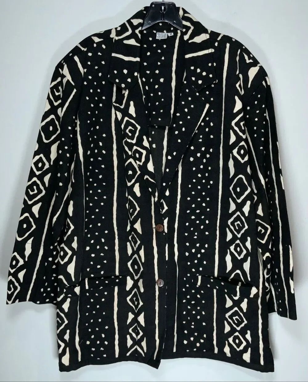 vintage longline blazer size medium